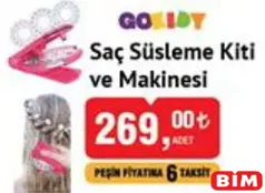 GOKİDY SAÇ SÜSLEME KİTİ VE MAKİNESİ